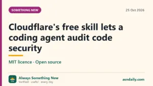 Cloudflare security-audit-skill: skill for coding-agent security audits
